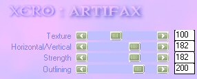ArtiFax settings
